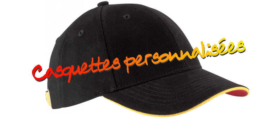 Casquettes personnalis�s